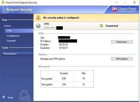 how to uninstall checkpoint vpn